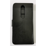 Black Book Case Flip with Strap For Nokia 4.2 TA-1184 Slim Fit Look